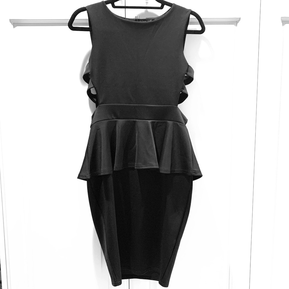 Little Black Cutout Dress